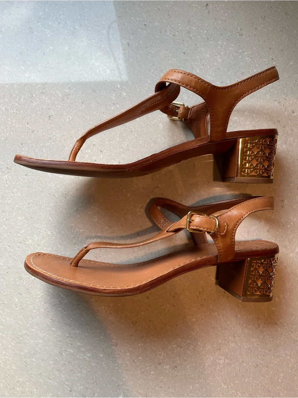Tory Burch Audra Sandals | Vintage Vachetta